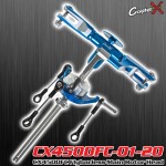 CopterX (CX450DFC-01-20) CX450DFC Flybarless Main Rotor Head (Blue)