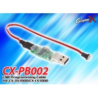CopterX (CX-PB002) USB Programming Cable for CX-1X1000, CX-3X1000 and CX-3X2000