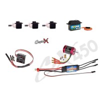 CopterX (CX450-FB-PK-V1) 450 Flybar Electronic Parts Package for CX450SE/AE/ME, CX450BA