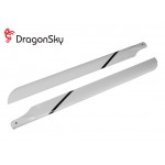DragonSky (DS-M-600G-01) Glass Fiber Main Blades 600mm