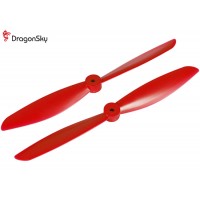 DragonSky (DS-P-1047-R) Multirotor 10*4.7 Clockwise and Counter Clockwise Propeller Set (Red)