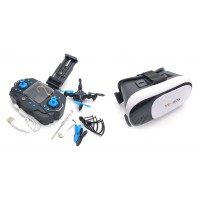 HELIWAY 901S Drone +  VR 3D Headset BOX - ready to fly FPV COMBO