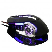 Ajustable 2400DPI USB Optical Gaming Wrangler Computer Mice Wired Mous