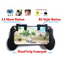 Mobile Game Controller Sensitive Shoot and Aim Keys L1R1 and Gamepad for PUBG/Knives Out/Rules of Survival, Mobile Gaming Joysticks for Android IOS