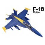 GL (812-1) F-18 Fighter EPO Electric Duct Fan Airplane Kit (Blue Angels)