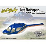 HELIBODY (HELIBODY-JR002) Jet Ranger B / R / Y Glass Fiber Fuselage - 450 Class