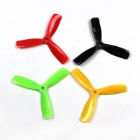20PCS (10 Pairs) Kingkong 4045 4x4.5x3 3-Blade Props Tri-Props Propellers for FPV Racing