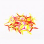 20PCS (10 Pairs) Kingkong 5040 5x4x3 3-Blade Clear Single Color Props Tri-Props Propellers for FPV racing