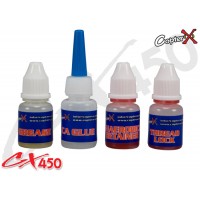 CopterX (CX450-08-18) Anaerobics Retainer, Grease, Thead Lock, CA Glue
