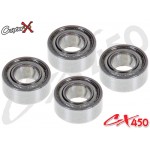 CopterX (CX450-09-03) Bearings(MR63ZZ) 3x6x2.5mm