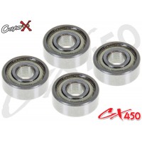 CopterX (CX450-09-04) Bearings(MR83ZZ) 3x8x3mm