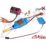 CopterX (CX450-10-06) 430XL Brushless Motor & 50A Brushless ESC with BEC
