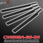 CopterX (CX450BA-20-04) Composite main blades for RIGID Four Blades Main Rotor Set (4pcs)