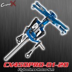 CopterX (CX450PRO-01-20) Flybarless Rotor Set