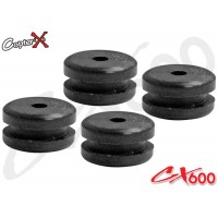 CopterX (CX600BA-07-06) Rubber Mount for Canopy