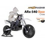 AR Racing (AR-ARX001) ARX 540 BASE 1/4th Scale Electric Motorbike Kit with Mechanical Gyro - Cross