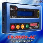 CopterX (CX-B601-AC) B601 1-6 Cell LiPo Balance Charger with AC Power Supplier