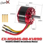 CopterX (CX-M5045-08-KV890) M5045 890KV Brushless Motor