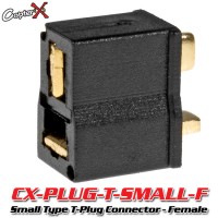 CopterX (CX-PLUG-T-SMALL-F) Small Type T-Plug Deans Style Connector - Female
