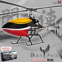 CopterX CX450BAMB4 Black Angel Four-blades Helicopter Kit