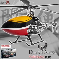 CopterX CX450BAMB5 Black Angel Five-blades Helicopter Kit