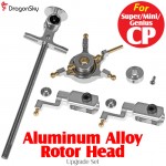 DragonSky (DS-SUPER-CP-RH-S) Super CP / Mini CP / Genius CP Aluminum Alloy Rotor Head Upgrade Set (Silver)