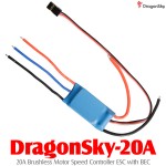DragonSky (DragonSky-20A) 20A Brushless Motor Speed Controller ESC with BEC