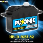 Fusonic (HB-D-9257-V2) Mini Size High Speed Mini Digital Servo 25G 2KG 0.08sec