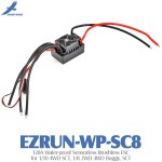 Hobbywing EZRUN-WP-SC8 120A Water-proof Sensorless Brushless ESC for 1/10 4WD SCT, 1/8 2WD 4WD Buggy, SCT