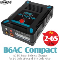 iMaxRC (IMAXRC-B6AC-COMPACT) B6AC Compact AC DC Input Balance Charger for 2-6 Cells LiPo and 1-15 Cells NiMH