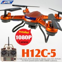 JJRC H12C Headless Quadcopter with 1080P Camera (Orange)