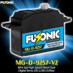 Fusonic (MG-D-9257-V2) Mini Size High Speed Metal Gear Digital Servo 25G 2.2KG 0.09sec