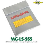 MG-Power (MG-LS-SSS) LIPO-SAFE Charging / Storage Bag (Silver / Small)