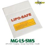 MG-Power (MG-LS-SWS) LIPO-SAFE Charging / Storage Bag (White / Small)