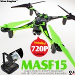 Nine Eagles Galaxy Visitor 6 4CH FPV Quadcopter (Green, Mode 1)