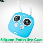 PGY (PGY-INSPIRE1-P3-TX-SPC-B) Silicone Protective Case for DJI Inspire 1, Phantom 3 and Matrice 100 Transmitter (Blue)