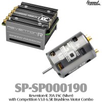 Speed Passion (SP-SP000190) Reventon-R 70A ESC (Silver) with Competition V3.0 6.5R Brushless Motor Combo
