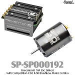 Speed Passion (SP-SP000192) Reventon-R 70A ESC (Silver) with Competition V3.0 8.5R Brushless Motor Combo