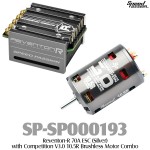 Speed Passion (SP-SP000193) Reventon-R 70A ESC (Silver) with Competition V3.0 10.5R Brushless Motor Combo