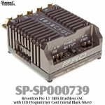 Speed Passion (SP-SP000739) Reventon Pro 1.1 140A Brushless ESC with LED Programmer Card (Metal Black Silver)
