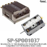 Speed Passion (SP-SP001037) Reventon Pro 1.1 140A Brushless ESC (Metal Black Silver) with Competition V3.0 9.5R Brushless Motor Combo