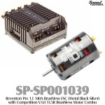 Speed Passion (SP-SP001039) Reventon Pro 1.1 140A Brushless ESC (Metal Black Silver) with Competition V3.0 13.5R Brushless Motor Combo