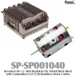 Speed Passion (SP-SP001040) Reventon Pro 1.1 140A Brushless ESC (Metal Black Silver) with Competition V3.0 17.5R Brushless Motor Combo