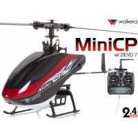 WALKERA Mini CP 6CH Flybarless Telemetry Helicopter with DEVO 6S,7,8S,10 or 12S Transmitter RTF - 2.4GHz