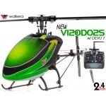 WALKERA NEW V120D02S Flybarless 6-Axis-Gyro System 6CH Helicopter with DEVO 6S,7,8S,10 or 12S Transmitter RTF (Green) - 2.4GHz