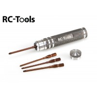 RC-Tools (RCT-IS001) Slotted and Philips Screwdriver with Interchangable Tips