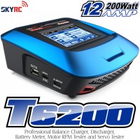 SKYRC (SK-T6200) T6200 Professional Balance Charger, Discharger, Battery Meter, Motor RPM Tester and Servo Tester