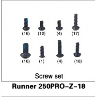 WALKERA (Runner 250PRO-Z-18) Screw set
