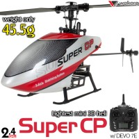 WALKERA Super CP 3D 3G Gyro System 6CH Helicopter with DEVO 7E, 6S,7,8S,10 or 12S Transmitter RTF - 2.4GHz