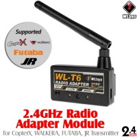 WLTOYS (WL-T6) 2.4GHz Radio Adapter Module for CopterX, WALKERA, FUTABA, JR Transmitter